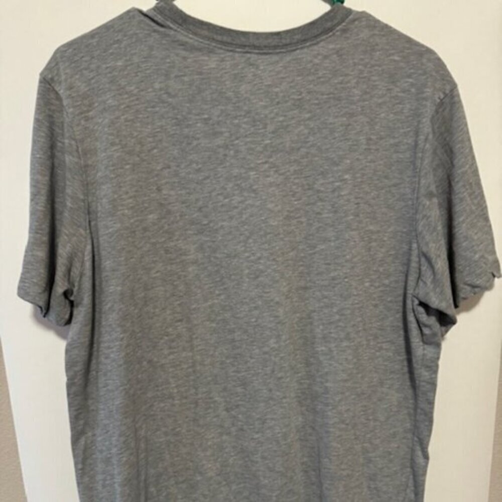 Nike Air Jordan Men's Grey Graphic Logo Short Sleeve Size Medium - Picture 4 of 4
